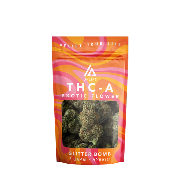 THC-A Exotic Flower 1g - Glitter Bomb