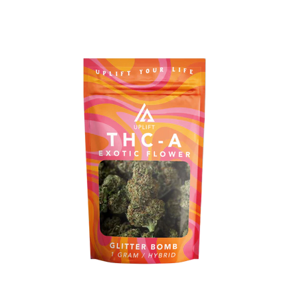 THC-A Exotic Flower 1g - Glitter Bomb