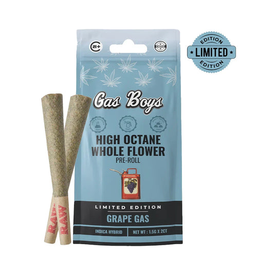 GRAPE GAS WHOLE FLOWER PRE-ROLL 1.5G X 2