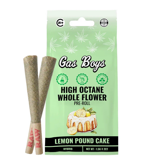 LEMON POUND CAKE WHOLE FLOWER PRE-ROLL 1.5Gx2