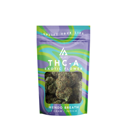 THC-A Exotic Flower 1g - Mendo Breath